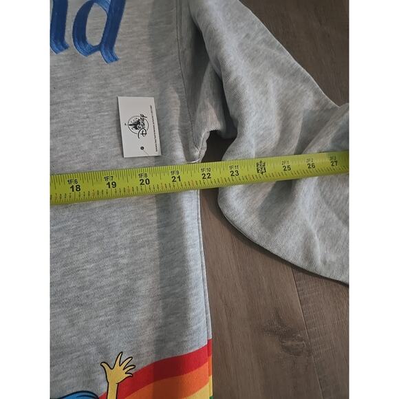 Disneyland Resort Pixar Inside Out 2 Pullover Sweatshirt Medium New 2025 Anxiety - Picture 13 of 16